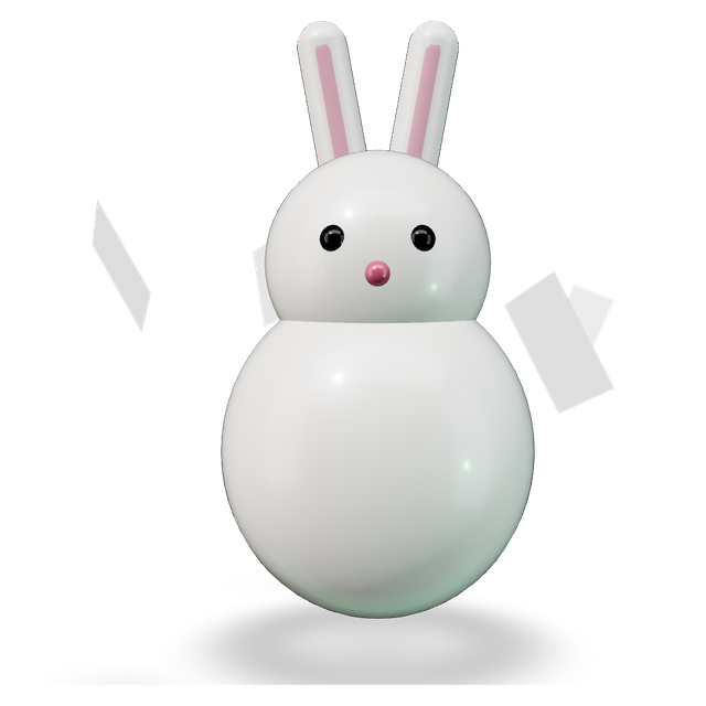 Paper Hands Bunny